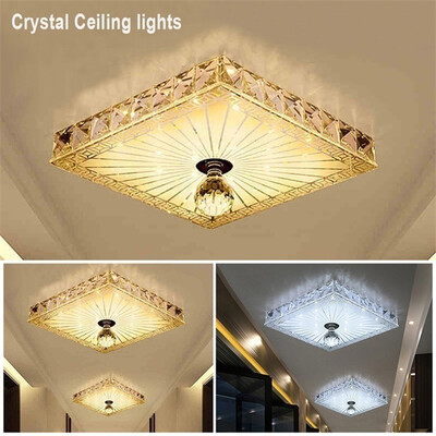 18cm 12W LED Crystal Ceiling Lights Modern Style RoundSquare Aisle Porch Lights Chandeliers
18cm 12W LED Crystal Ceiling Lights Modern Style RoundSquare Aisle Porch Lights Chandeliers