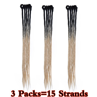 Dreadlock Extension Ombre For Hip-Hop Synthetic Heat Resistant Crochet Braiding Hair Handmade Extension Twist Braiding For Women
Dreadlock Extension Ombre For Hip-Hop Synthetic Heat Resistant Crochet Braiding Hair Handmade Extension Twist Braiding For Women