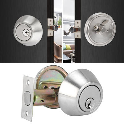 Greensen Stainless Steel Door Single Cylinder Deadbolt Lock Electroplated Surface for Solid Wood Door
Greensen Stainless Steel Door Single Cylinder Deadbolt Lock Electroplated Surface for Solid Wood Door