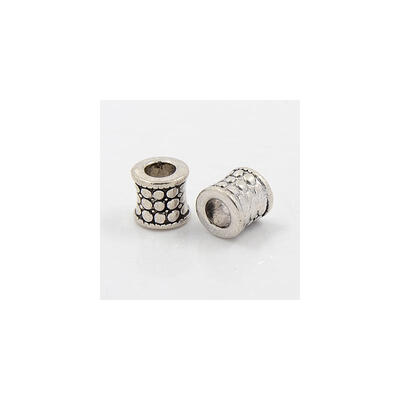 Antique Silver Tone Large Hole Tibetan Silver Column European Beads Lead Free&Nickel Free&Cadmium Free about 85mm long
Antique Silver Tone Large Hole Tibetan Silver Column European Beads Lead Free&Nickel Free&Cadmium Free about 85mm long