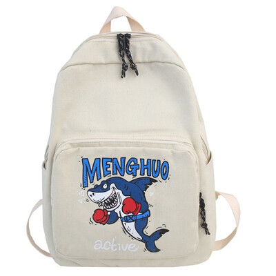Bookbags for men&women Panya Feng Korean version of high school students Tide Ins Cool Shark Home Uzzang backpack shoulder bag
Bookbags for men&women Panya Feng Korean version of high school students Tide Ins Cool Shark Home Uzzang backpack shoulder bag