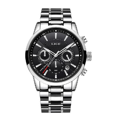 LIGE 9866 Men Watch Quartz Business Simple Wristwatch Stainless Steel Strap 3ATM Waterproof Fashion Casual Male Watches Relogio Ma
LIGE 9866 Men Watch Quartz Business Simple Wristwatch Stainless Steel Strap 3ATM Waterproof Fashion Casual Male Watches Relogio Ma