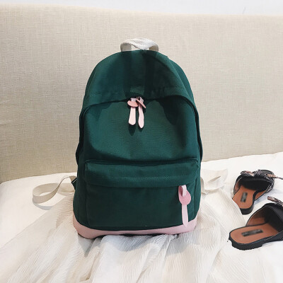 Tailored Student Bag Men And Women Shoulder Bag Student Campus Solid Color Backpack
Tailored Student Bag Men And Women Shoulder Bag Student Campus Solid Color Backpack