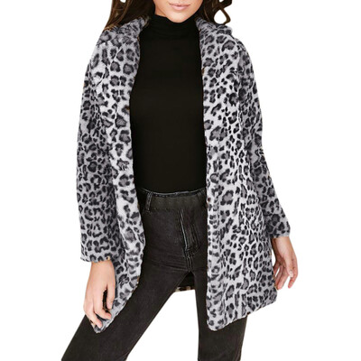 Toponeto Women Leopard Sexy Winter Warm Faux Fur Coat Cardigan Outwear Coat Jacket
Toponeto Women Leopard Sexy Winter Warm Faux Fur Coat Cardigan Outwear Coat Jacket