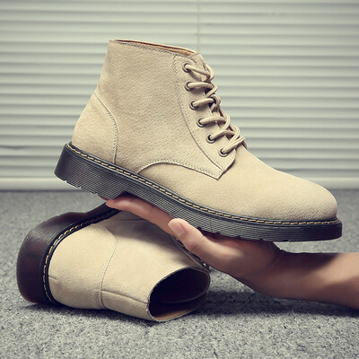 Martin shoes high to help casual mens Martin shoes trend fashion Martin boots retro motorcycle boots
Martin shoes high to help casual mens Martin shoes trend fashion Martin boots retro motorcycle boots