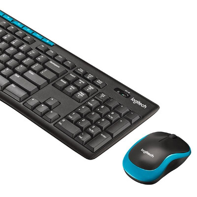 Logitech MK275 Wireless Mouse & Full-Size Keyboard Set Combo 24G Receiver For Laptop PC Desktop Computer
Logitech MK275 Wireless Mouse & Full-Size Keyboard Set Combo 24G Receiver For Laptop PC Desktop Computer