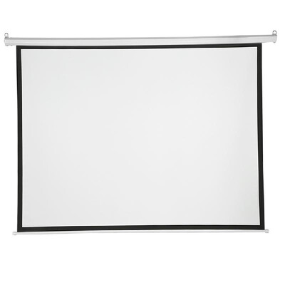 100-Inch Electric HD Projection Screen 100Inch Diagonal Aspect Ratio 43 Projection Screen w Automatic Switcher Remote Control
100-Inch Electric HD Projection Screen 100Inch Diagonal Aspect Ratio 43 Projection Screen w Automatic Switcher Remote Control