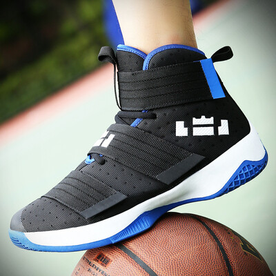 Mens Velcro Basketball Shoes Middle School Sports Shoes Casual Shoes Breathable Mens&Womens Shoes
Mens Velcro Basketball Shoes Middle School Sports Shoes Casual Shoes Breathable Mens&Womens Shoes