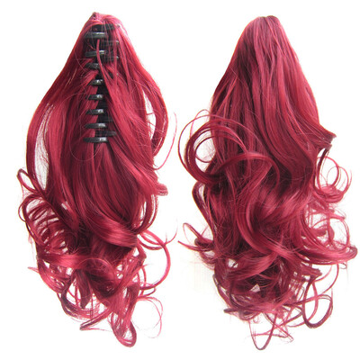 Gobestart Long Hair Bun Wig PonyTail Matte High Temperature Silk Fiber Claw Clip 17 Inch
Gobestart Long Hair Bun Wig PonyTail Matte High Temperature Silk Fiber Claw Clip 17 Inch