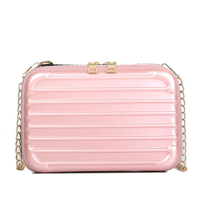 Tailored Women Fashion Leisure Mini Chain Suitcase single-shoulder Bag Messenger Bags
Tailored Women Fashion Leisure Mini Chain Suitcase single-shoulder Bag Messenger Bags