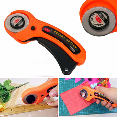 Siaonvr 45mm Sharp Round Rotary Cutter Sewing Quilting Roller Fabric Cutting Craft Tool
Siaonvr 45mm Sharp Round Rotary Cutter Sewing Quilting Roller Fabric Cutting Craft Tool