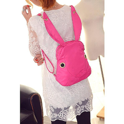 New Cute Women Nylon Backpack Waterproof Cartoon Rabbit Pockets Zipper Casual Cool Shoulder Bag
New Cute Women Nylon Backpack Waterproof Cartoon Rabbit Pockets Zipper Casual Cool Shoulder Bag