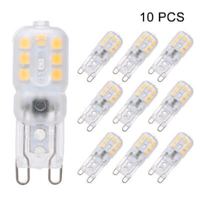 Dimmable 10PCS G9 LED Lamp Warm White 5W LED G9 Lights Replaces 40W Halogen Bulb 2835 LED for Office Living Room Glare Stable 14LE
Dimmable 10PCS G9 LED Lamp Warm White 5W LED G9 Lights Replaces 40W Halogen Bulb 2835 LED for Office Living Room Glare Stable 14LE