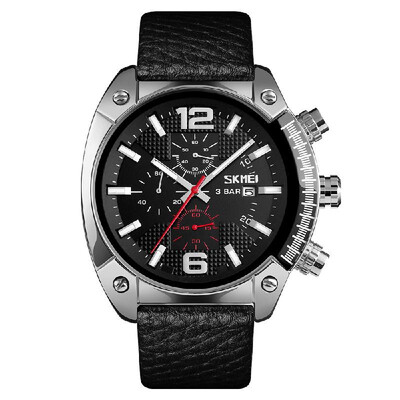 SKMEI 9190 Modern Multifunctional Quartz Mens Watch 3ATM Waterproof Big Face Casual Business Male Watch Luminous Day Date Chronog
SKMEI 9190 Modern Multifunctional Quartz Mens Watch 3ATM Waterproof Big Face Casual Business Male Watch Luminous Day Date Chronog