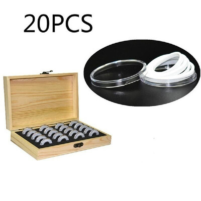 Pine Wood Coin Holder Wooden Coins Storage Box for Collectible Commemorative Coin with 20pcs Capsules Accommodate
Pine Wood Coin Holder Wooden Coins Storage Box for Collectible Commemorative Coin with 20pcs Capsules Accommodate
