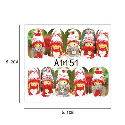 Gobestart 12 Sheets Full Wrap Nail Art Water Decals Stickers Christmas Snowflakes Xmas
Gobestart 12 Sheets Full Wrap Nail Art Water Decals Stickers Christmas Snowflakes Xmas