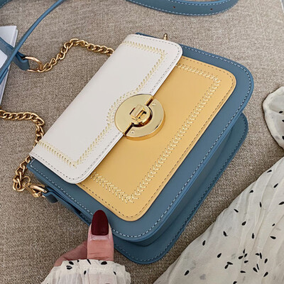 Summer on the new womens bag 2019 new fashion Messenger bag chain shoulder texture small square bag
Summer on the new womens bag 2019 new fashion Messenger bag chain shoulder texture small square bag