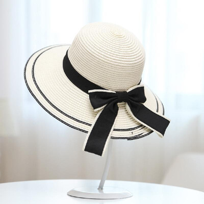 Women Hat Summer Fall Sunscreen Bow Straw Weaving Hat Wide Brim Foldable Travel Beach Hats Suns Visor UV Protection Cap
Women Hat Summer Fall Sunscreen Bow Straw Weaving Hat Wide Brim Foldable Travel Beach Hats Suns Visor UV Protection Cap