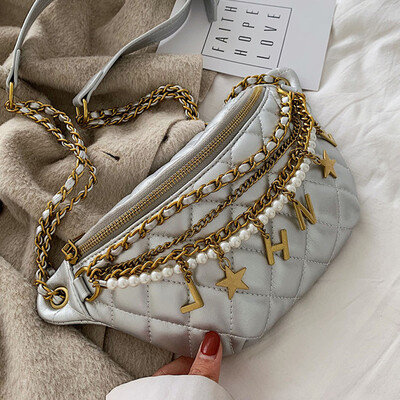 Casual bag women 2019 new Korean version of Joker shoulder bag small Xiangfeng Lingge chain slung chest bag
Casual bag women 2019 new Korean version of Joker shoulder bag small Xiangfeng Lingge chain slung chest bag
