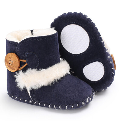 Winter Baby Boots Girls Boys Rubber Soled Shoes Infant Toddler Newborn Super Warm Snowfield Wooden Buttons Boots
Winter Baby Boots Girls Boys Rubber Soled Shoes Infant Toddler Newborn Super Warm Snowfield Wooden Buttons Boots