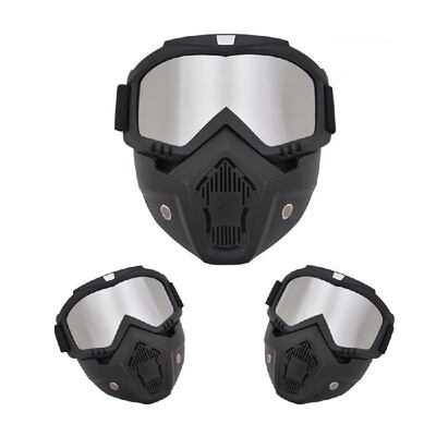 Modular Mask Detachable Goggles Motorcycle Racing Helmet Protective Face Mask Shield
Modular Mask Detachable Goggles Motorcycle Racing Helmet Protective Face Mask Shield
