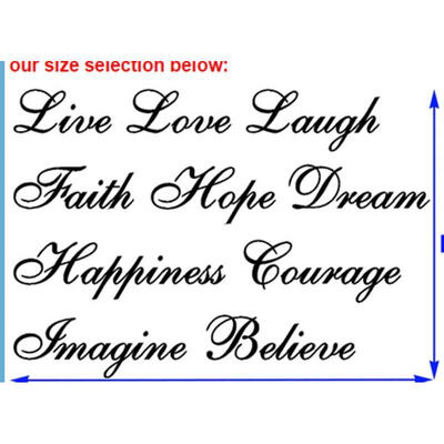 Removable wallpaper wall sticker Palabras amor esperanza Meihuida personaliseitonline woooowltd para decoraci
Removable wallpaper wall sticker Palabras amor esperanza Meihuida personaliseitonline woooowltd para decoraci