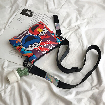 2019 new casual fashion cartoon sesame street handbag female personality letters wild single shoulder slung small square bag
2019 new casual fashion cartoon sesame street handbag female personality letters wild single shoulder slung small square bag