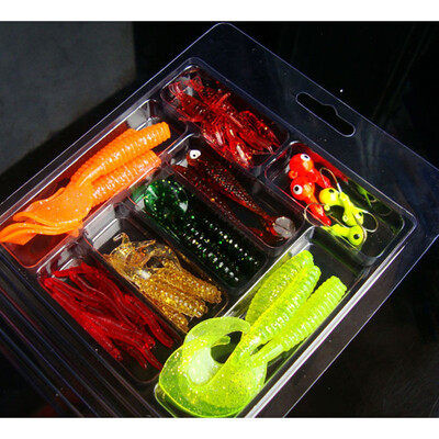 Saidsome 33Pcs Soft Worm Lure Lure Set Head Jig Hooks Fishing Baits Set Tackle fishing bait fishing lure
Saidsome 33Pcs Soft Worm Lure Lure Set Head Jig Hooks Fishing Baits Set Tackle fishing bait fishing lure