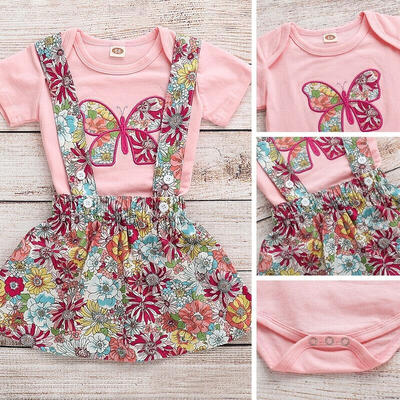Newborn Kids Baby Girls Clothes Cotton Romper Floral Overalls Dress Outfits Set
Newborn Kids Baby Girls Clothes Cotton Romper Floral Overalls Dress Outfits Set