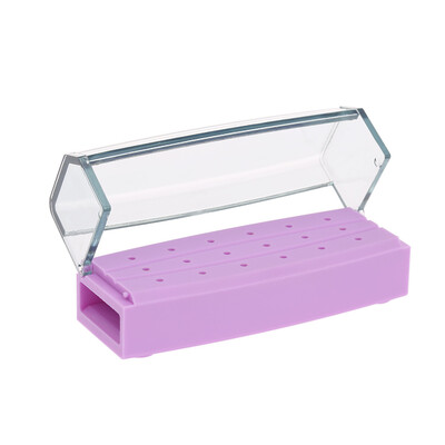 18 Holes Nail Art Drill Grinding Head Bit Holder Display Storage Box Nail Drill Bits Container Stand Display Rack
18 Holes Nail Art Drill Grinding Head Bit Holder Display Storage Box Nail Drill Bits Container Stand Display Rack