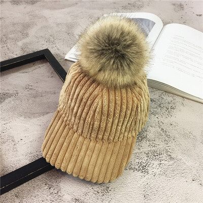 Hat Women autumn&winter Korean fashion wool ball baseball hat fashion student Hat Winter thickening lovely Street cap
Hat Women autumn&winter Korean fashion wool ball baseball hat fashion student Hat Winter thickening lovely Street cap