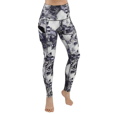 Tailored Womens High Waist Pocket Print Yoga Pants Tummy Control Running Leggings
Tailored Womens High Waist Pocket Print Yoga Pants Tummy Control Running Leggings