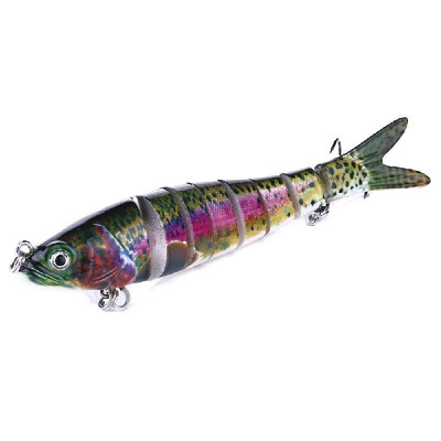 54 Inch 137cm 27g Multi Jointed 8 Segment Fishing Lure Swimbaits Artificial Hard Bait Lure Fishing Treble Hook Tackle
54 Inch 137cm 27g Multi Jointed 8 Segment Fishing Lure Swimbaits Artificial Hard Bait Lure Fishing Treble Hook Tackle