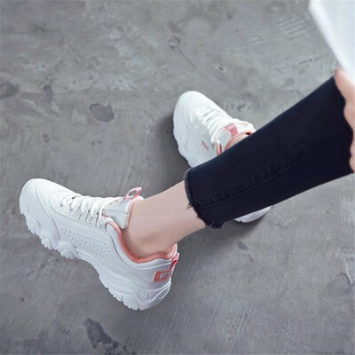 New 2019 Summer Casual Women Sneakers Air Mesh Breathable Shoes Flat Platform Casual Shoes Female Trainers White Pink Size 35-40
New 2019 Summer Casual Women Sneakers Air Mesh Breathable Shoes Flat Platform Casual Shoes Female Trainers White Pink Size 35-40
