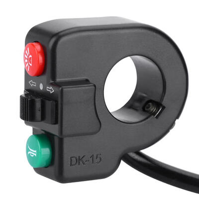 Greensen 3-in-1 Light Horn Turn Switch Button for Mountain Bike E-Bike Electric Scooter DK-15
Greensen 3-in-1 Light Horn Turn Switch Button for Mountain Bike E-Bike Electric Scooter DK-15