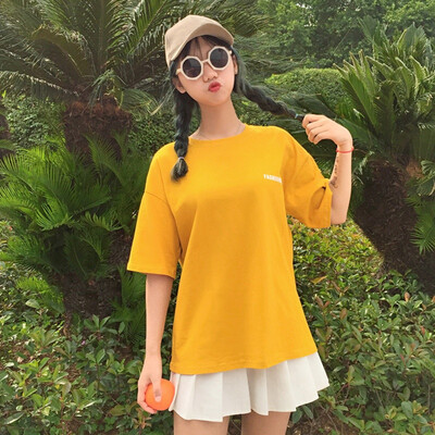 Couple Casual Fashion Cotton Round Neck Letters Print Short Sleeve Loose Pullover T-Shirt
Couple Casual Fashion Cotton Round Neck Letters Print Short Sleeve Loose Pullover T-Shirt