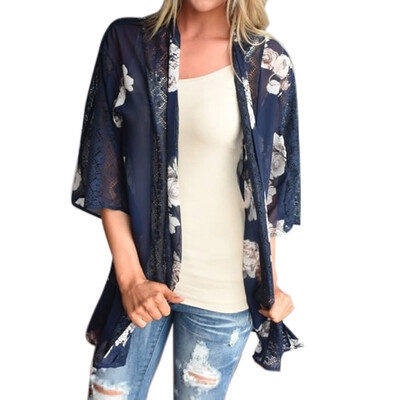 Toponeto Women Floral Print Beach Chiffon Loose Shawl Kimono Cardigan Top Cover Blouse
Toponeto Women Floral Print Beach Chiffon Loose Shawl Kimono Cardigan Top Cover Blouse