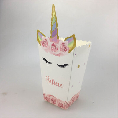 Popcorn Snack Boxes--Rainbow Unicorn Pattern Treat Box Popcorn Container for Baby Shower Birthday Party Supplies
Popcorn Snack Boxes--Rainbow Unicorn Pattern Treat Box Popcorn Container for Baby Shower Birthday Party Supplies