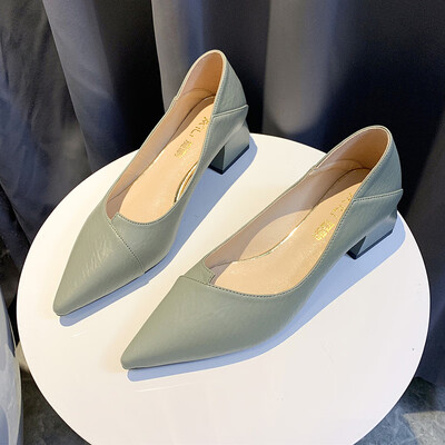 Single shoe female thick heel with wild black net red pointed shallow square root 2019 summer new fairy style fashion
Single shoe female thick heel with wild black net red pointed shallow square root 2019 summer new fairy style fashion