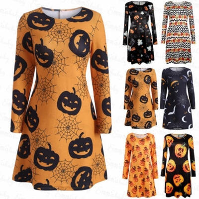 US Women&39s Retro Lace Ladies Halloween Vintage Dress Pleated A Line Pumpkin Swing Dress
US Women&39s Retro Lace Ladies Halloween Vintage Dress Pleated A Line Pumpkin Swing Dress