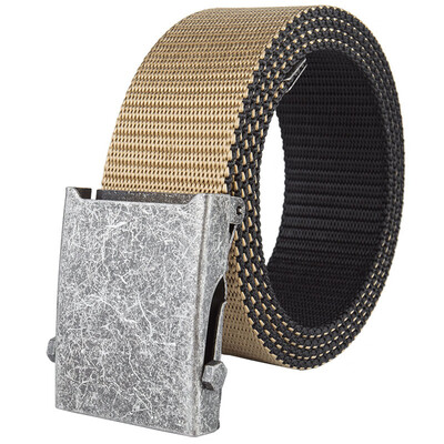 Quality Nylon Unisex belt solid color Nylon smooth buckle Men belt casual simple youth students cowboy pants belt
Quality Nylon Unisex belt solid color Nylon smooth buckle Men belt casual simple youth students cowboy pants belt