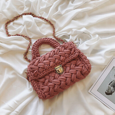 Small square bag woven handbags new 2019 Messenger bag summer small fresh fashion wild handbag
Small square bag woven handbags new 2019 Messenger bag summer small fresh fashion wild handbag