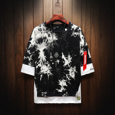 Toponeto Mens Summer New Style Fashion Printed Tie-Dyed Fake Two Blouse Comfortable Top
Toponeto Mens Summer New Style Fashion Printed Tie-Dyed Fake Two Blouse Comfortable Top