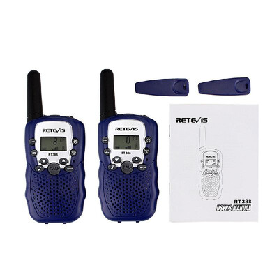 2PCS Retevis RT388 Children Radio Set Civilian Handheld Intercom 8 Channels UHF Kids License-free Walkie Talkie LCD Display VOX PT
2PCS Retevis RT388 Children Radio Set Civilian Handheld Intercom 8 Channels UHF Kids License-free Walkie Talkie LCD Display VOX PT