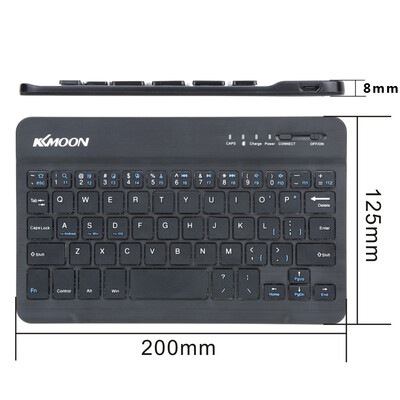 KKmoon 59 Keys Ultra Slim Thin Mini BT 30 Keyboard for iOS for Android for Windows PC Tablet Smartphone
KKmoon 59 Keys Ultra Slim Thin Mini BT 30 Keyboard for iOS for Android for Windows PC Tablet Smartphone