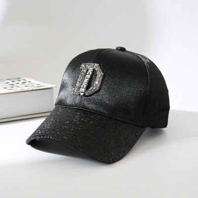 Baseball cap womens spring&summer Korean version of the tide cap letter with drill stage hip-hop casual black shade hat
Baseball cap womens spring&summer Korean version of the tide cap letter with drill stage hip-hop casual black shade hat