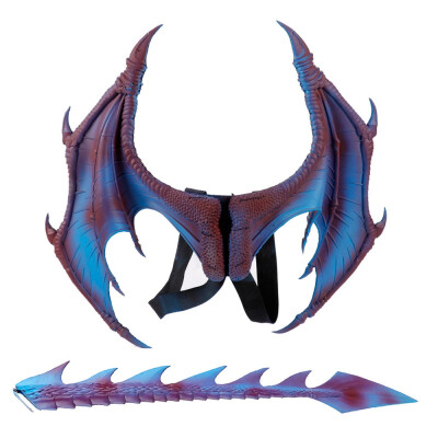 Two-Piece Dragon Cosplay Props Wing And Tail Childrens Halloween Costume Party Decorations Set
Two-Piece Dragon Cosplay Props Wing And Tail Childrens Halloween Costume Party Decorations Set
