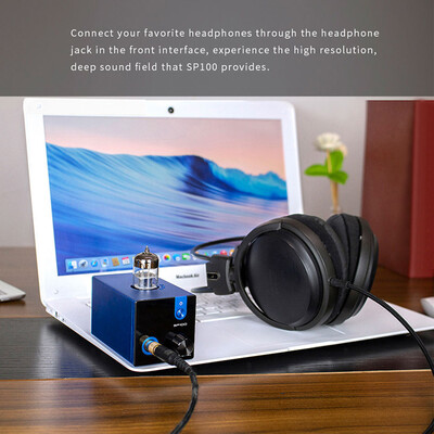SMSL SP100 HiFi Tube Headset Amplifier Headphone Amplifier 6N3 Electrical Tube NE5532 Double Op-amp TOCOS Volume Regulating Poten
SMSL SP100 HiFi Tube Headset Amplifier Headphone Amplifier 6N3 Electrical Tube NE5532 Double Op-amp TOCOS Volume Regulating Poten