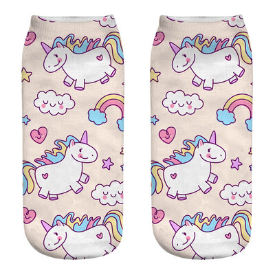 1 Pair Women Low Cut Ankle Socks Funny Unicorn 3D Printing Socks Cotton Hosiery Printed Socks
1 Pair Women Low Cut Ankle Socks Funny Unicorn 3D Printing Socks Cotton Hosiery Printed Socks