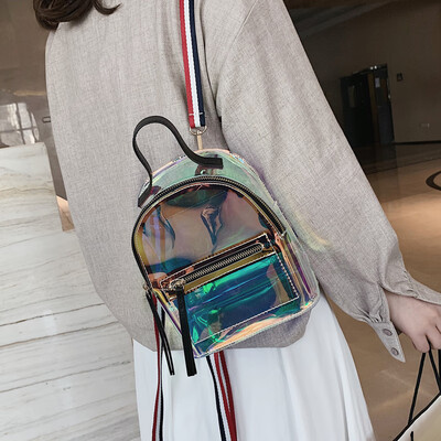School bag female ins wind net red laser backpack 2019 new student transparent jelly bag fashion trend backpack
School bag female ins wind net red laser backpack 2019 new student transparent jelly bag fashion trend backpack